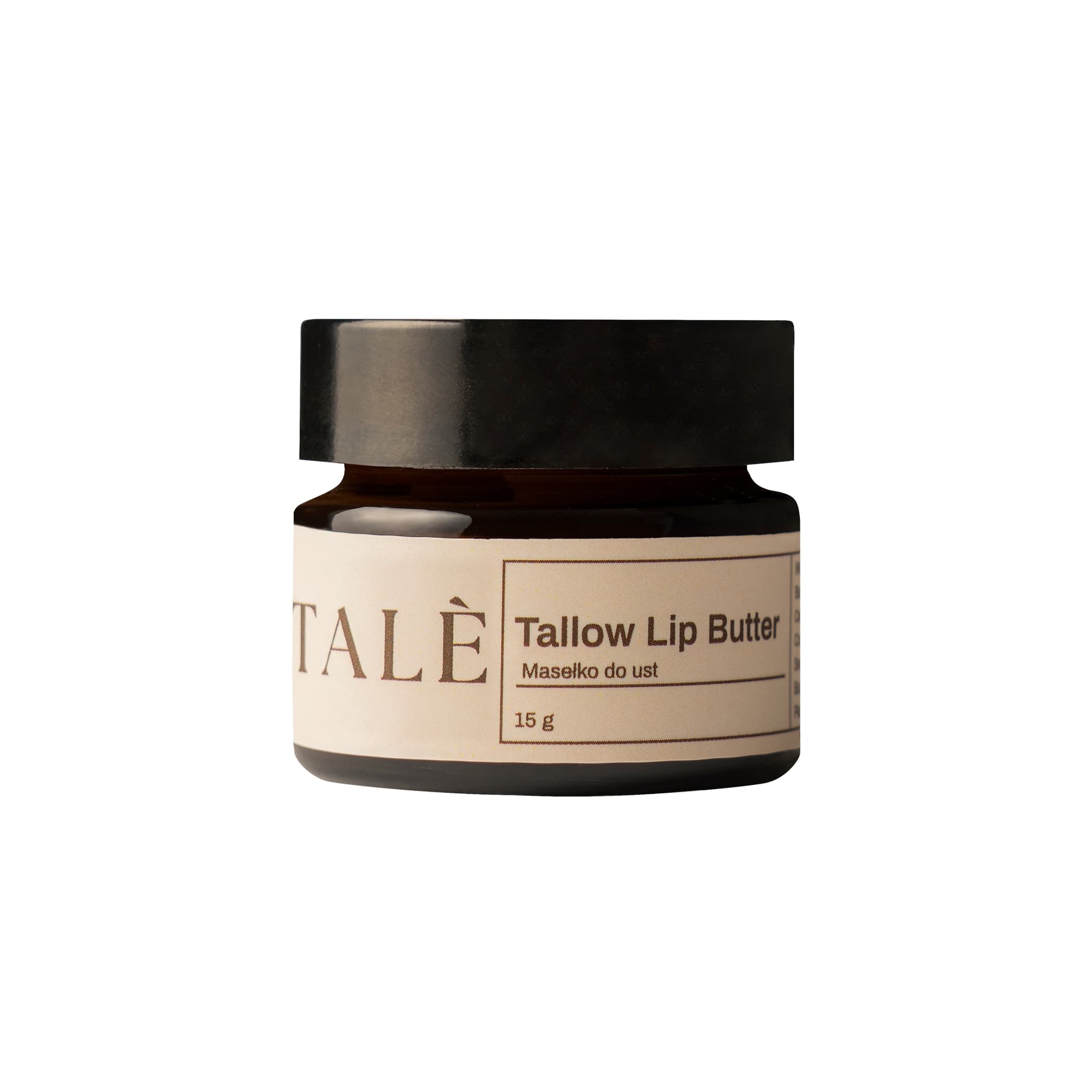 Słoik masełka TALÈ Tallow Lip Butter 15 g do ust