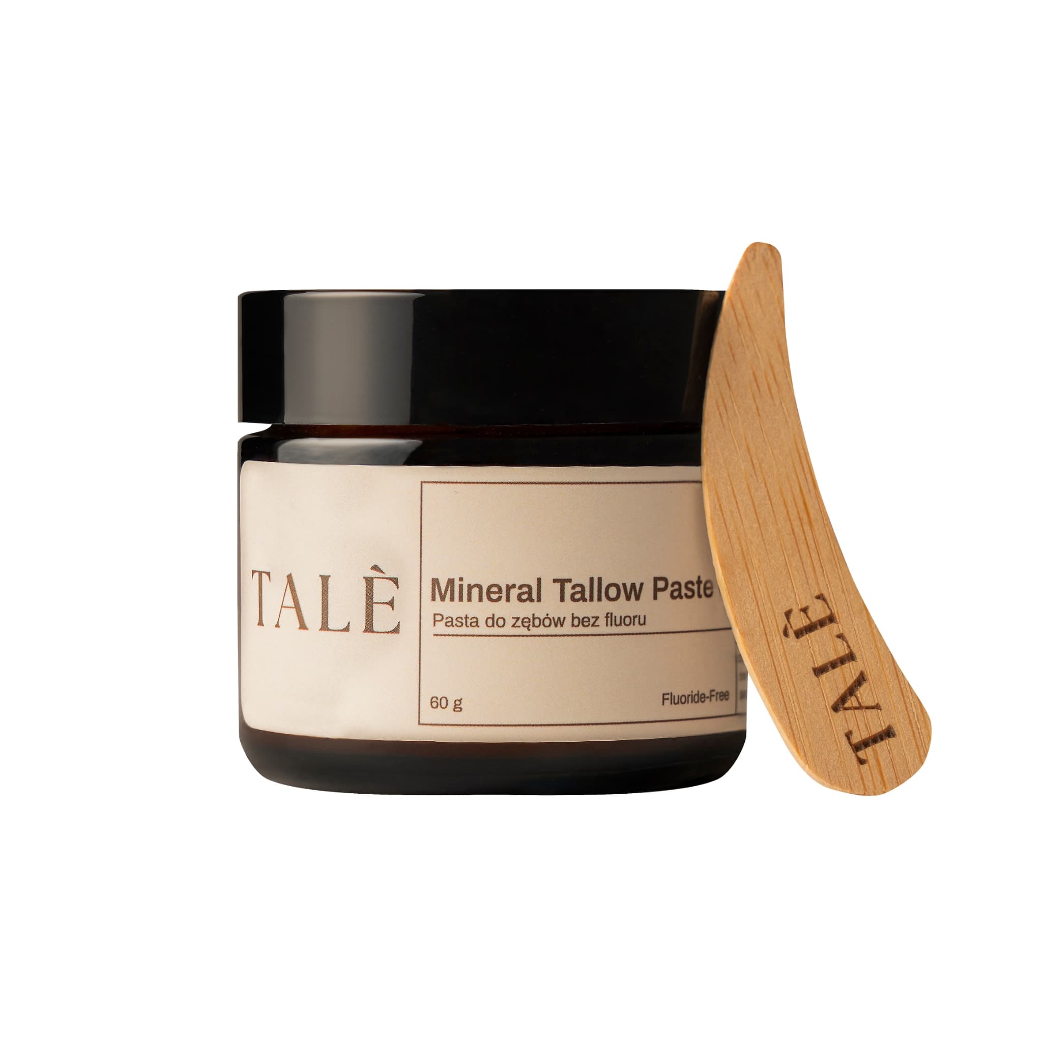 Słoik pasty TALÈ Mineral Tallow Paste 60 g z drewnianą szpatułką