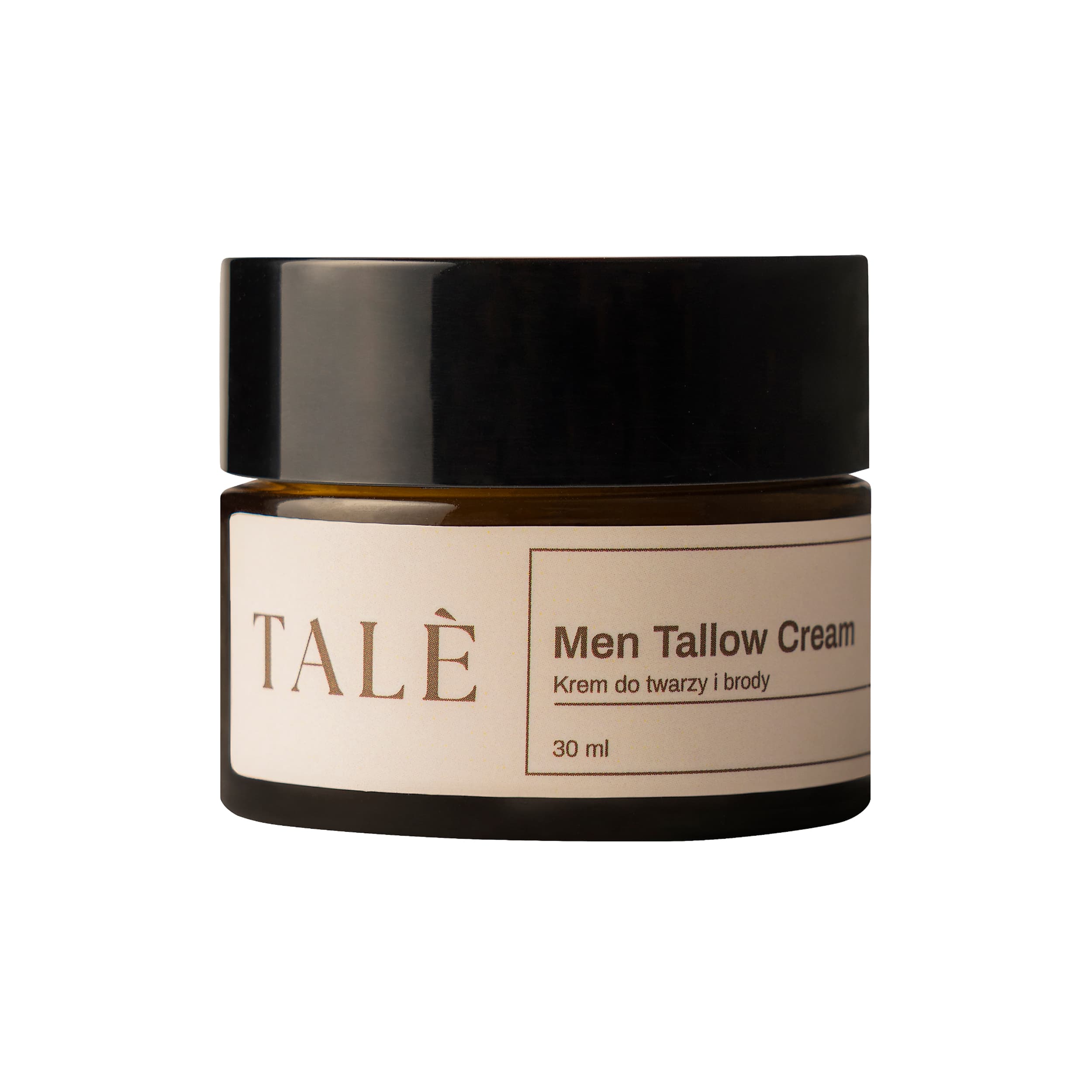 Słoik kremu TALÈ Men Tallow Cream 30 ml do twarzy i brody