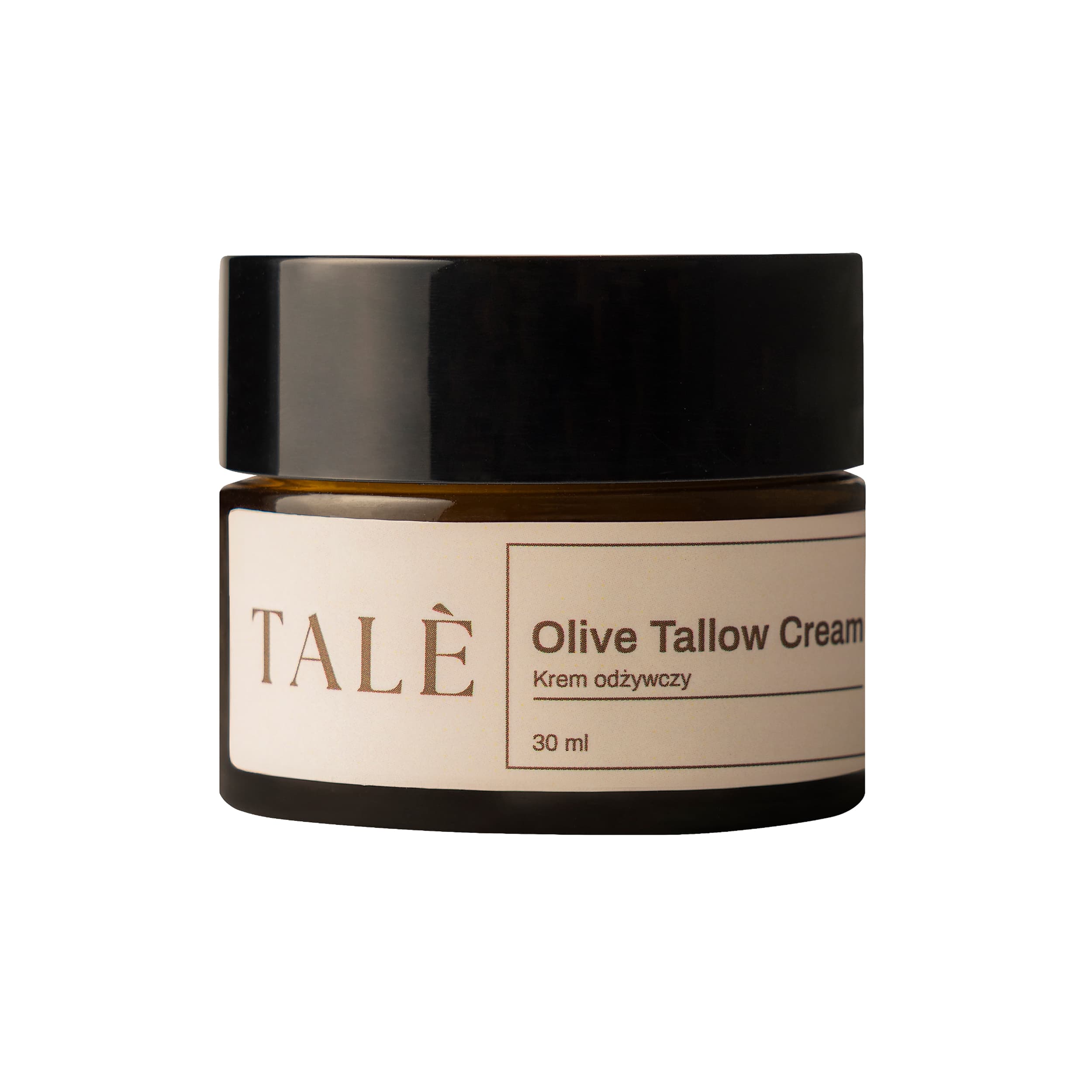 Słoik kremu TALÈ Olive Tallow Cream 30 ml, krem odżywczy